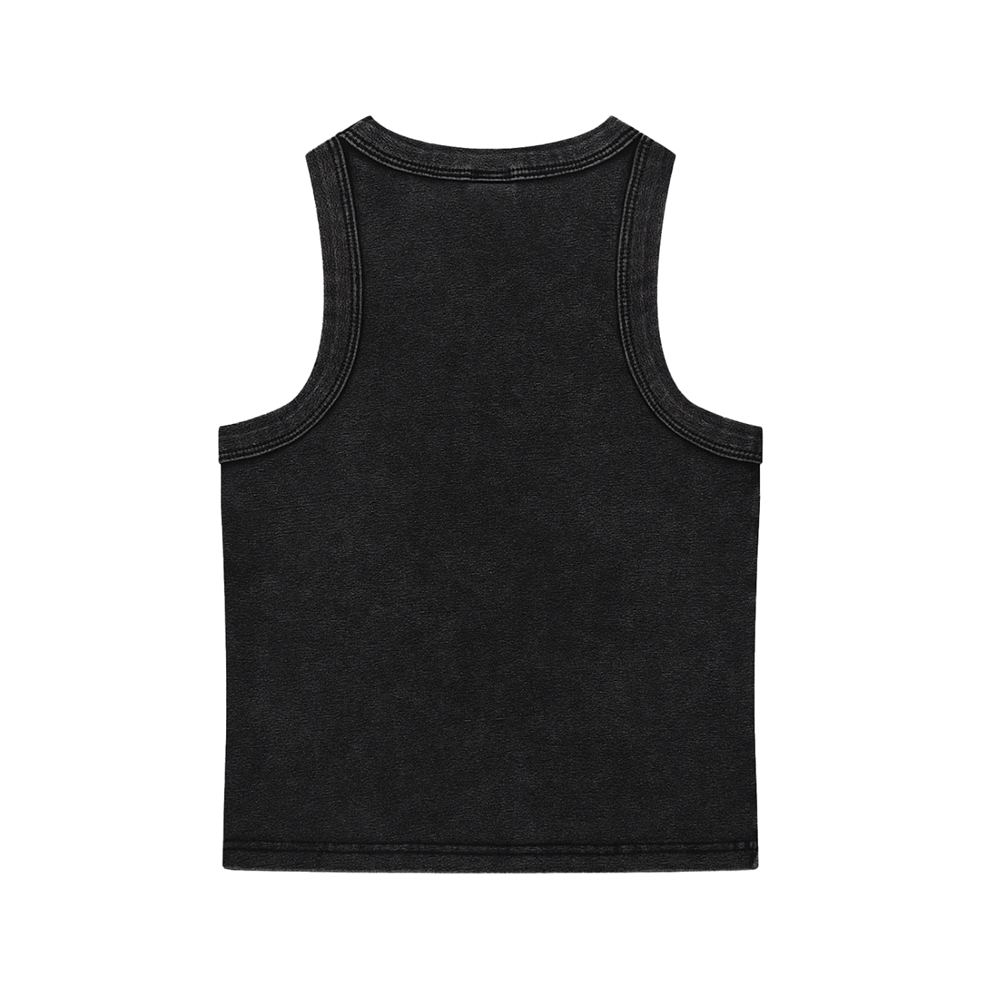 “No Worries” Snow Washed Tank Top