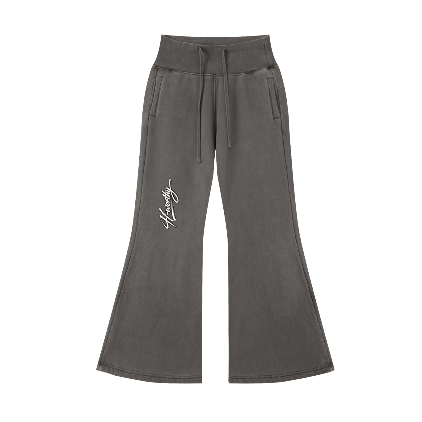 ‘H-worthy’ Vintage Flared Fleece Pants