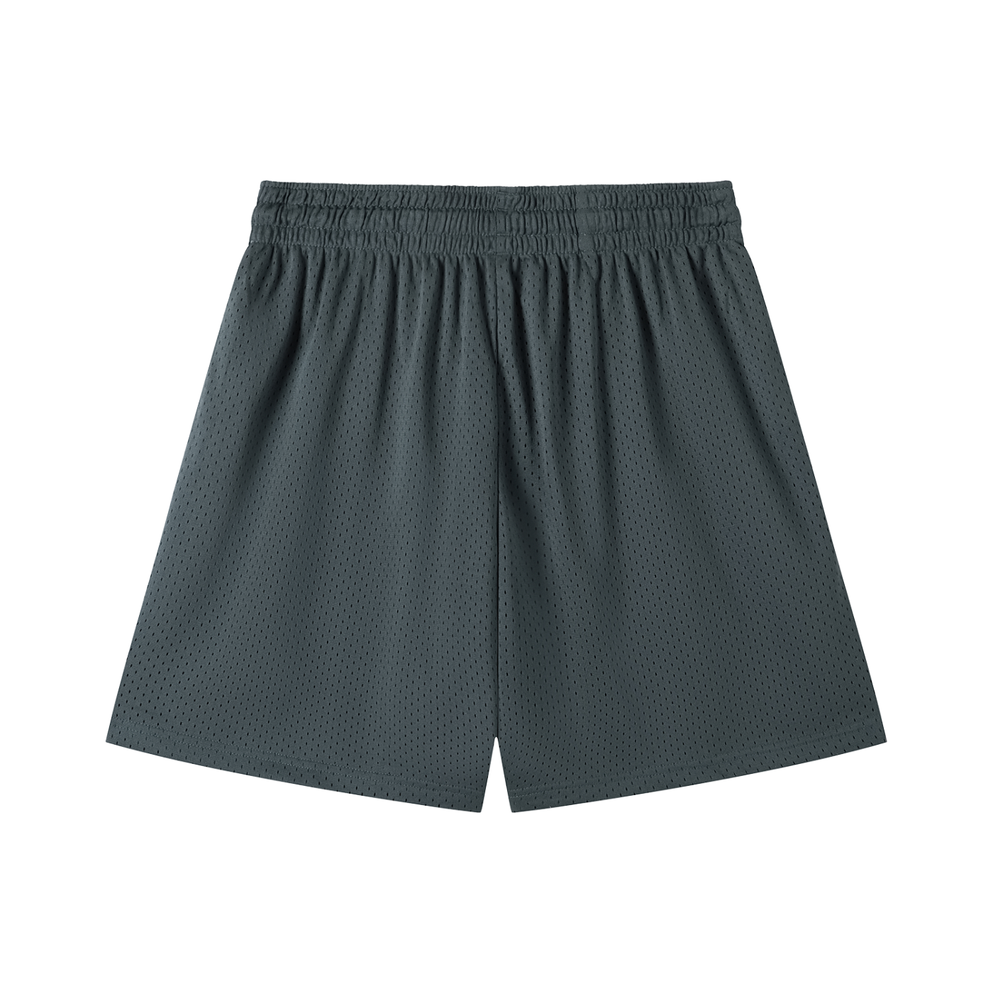 “No Worries” Mesh Drawstring Shorts