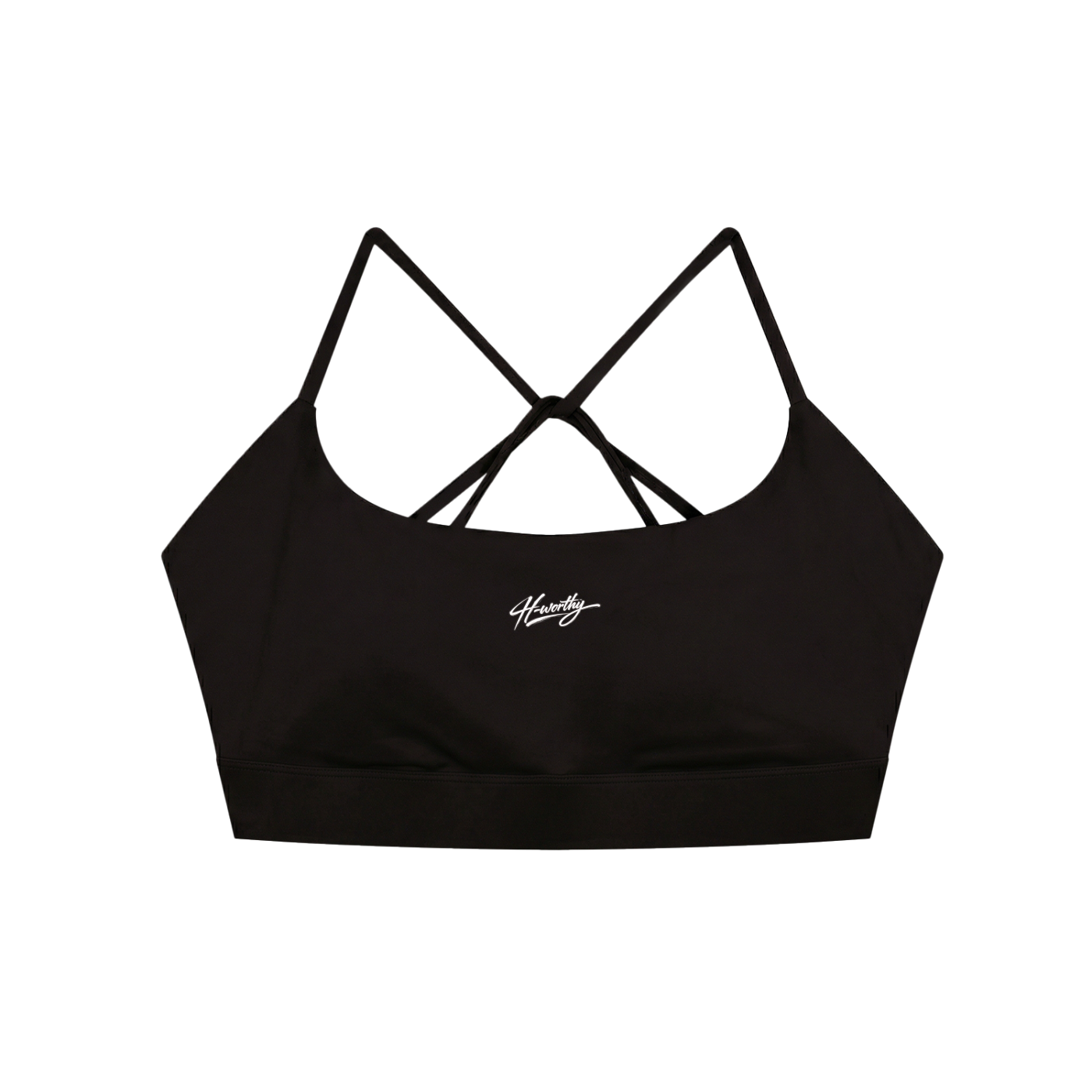 ‘H-worthy’ Criss Cross Yoga Sports Bra