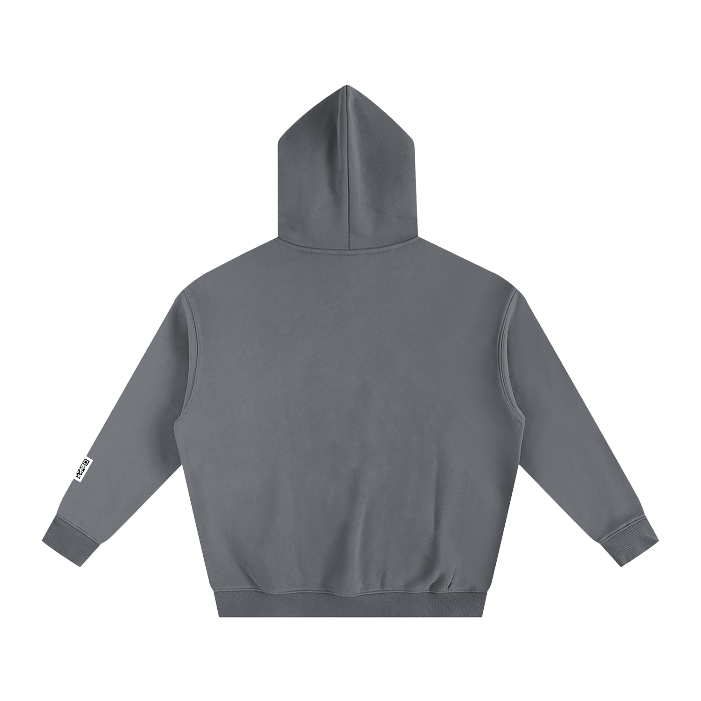 ‘H-worthy’ Oversize Fleeced Hoodie