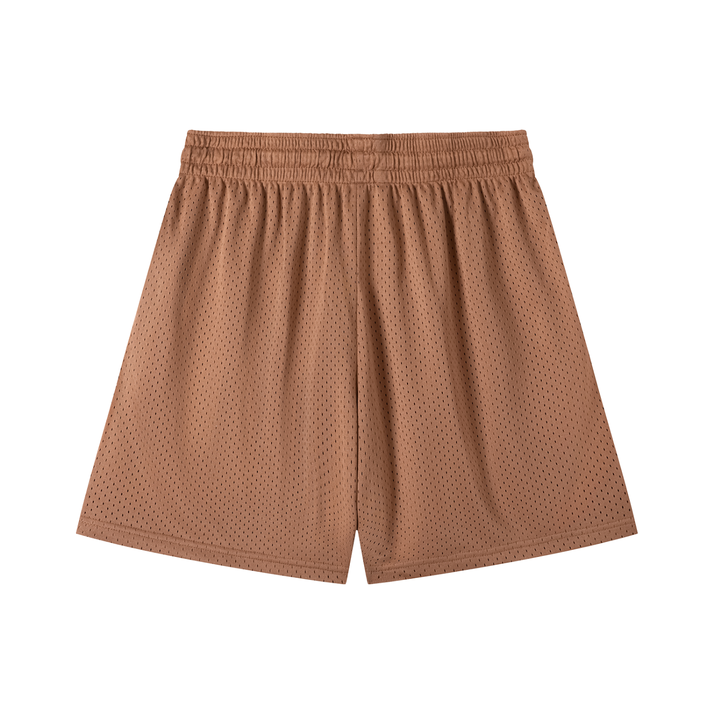 “No Worries” Mesh Drawstring Shorts