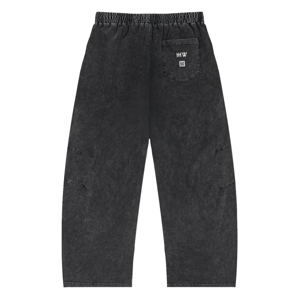 ‘H-worthy’ Snow Wash Cotton Pants
