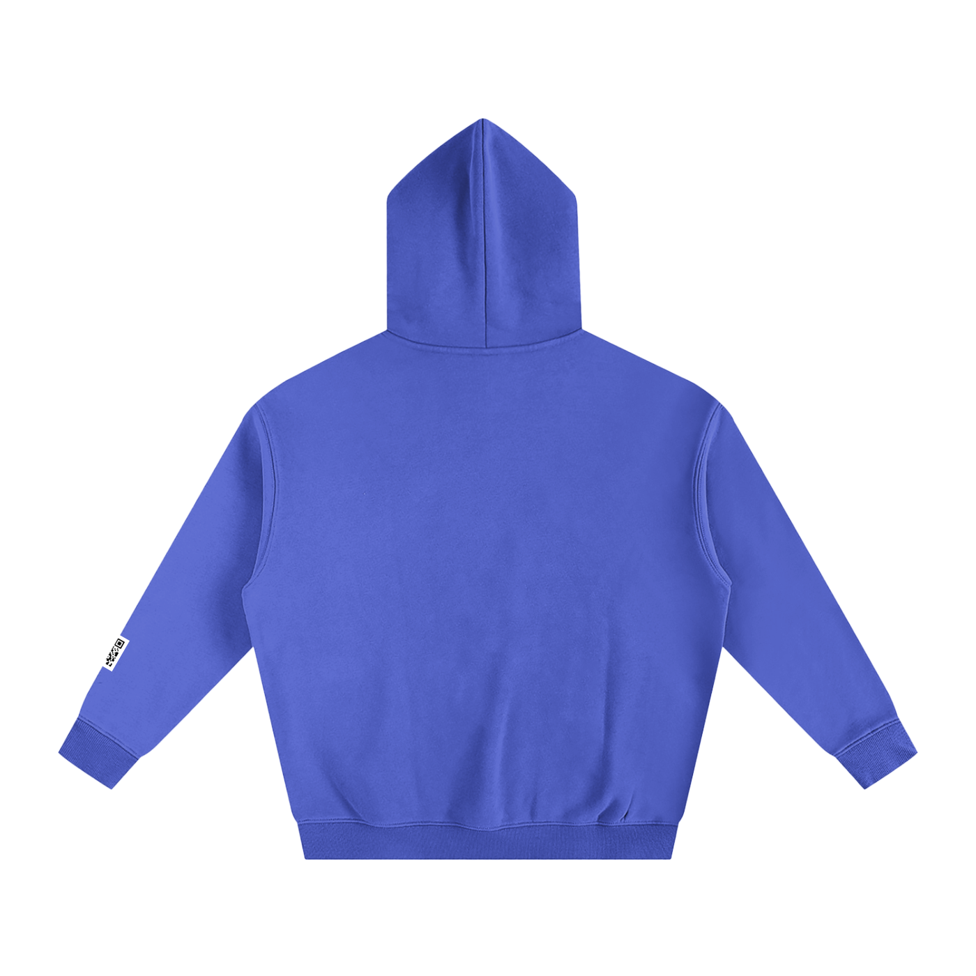 ‘H-worthy’ Oversize Fleeced Hoodie