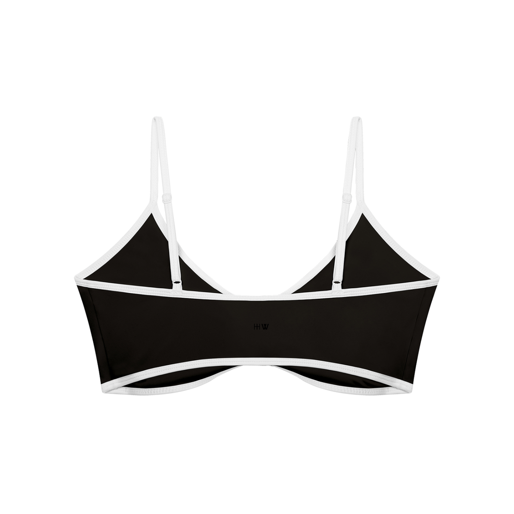 “No Worries” Women's Color Block Ruched V-Neck Sports Bra