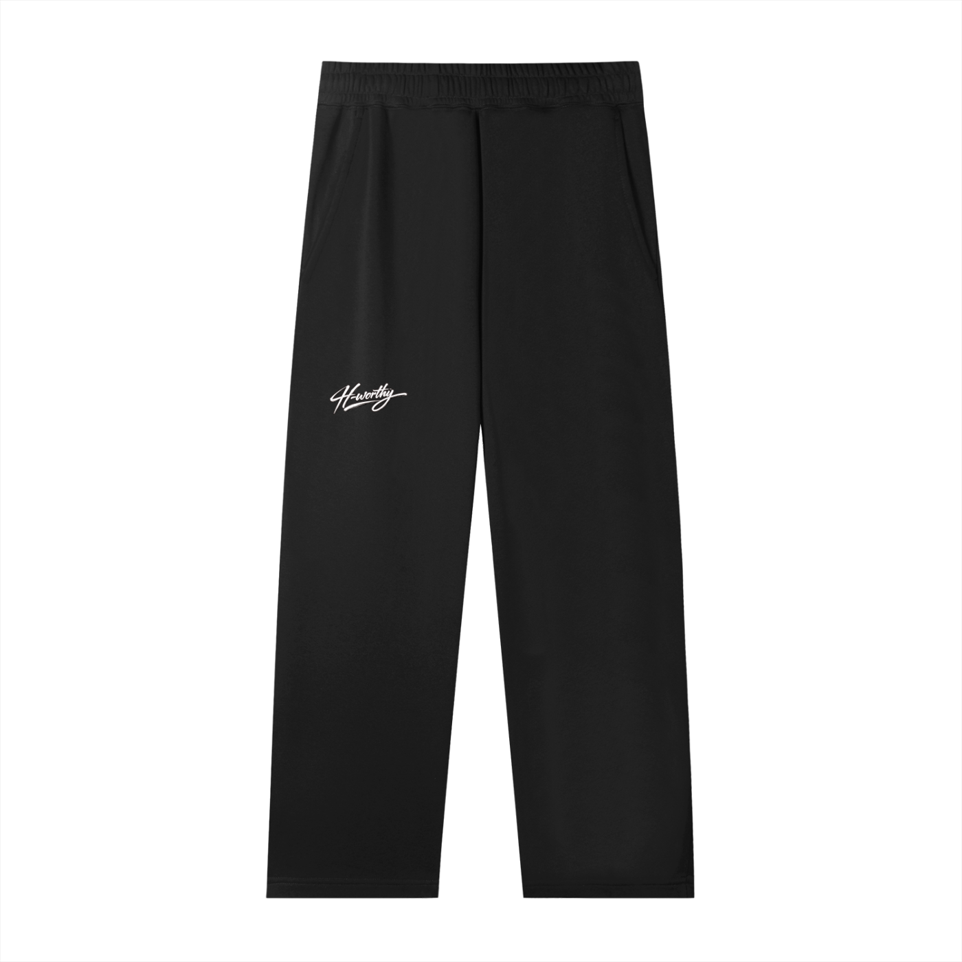 ‘H-worthy’ Straight-Leg Sweatpants