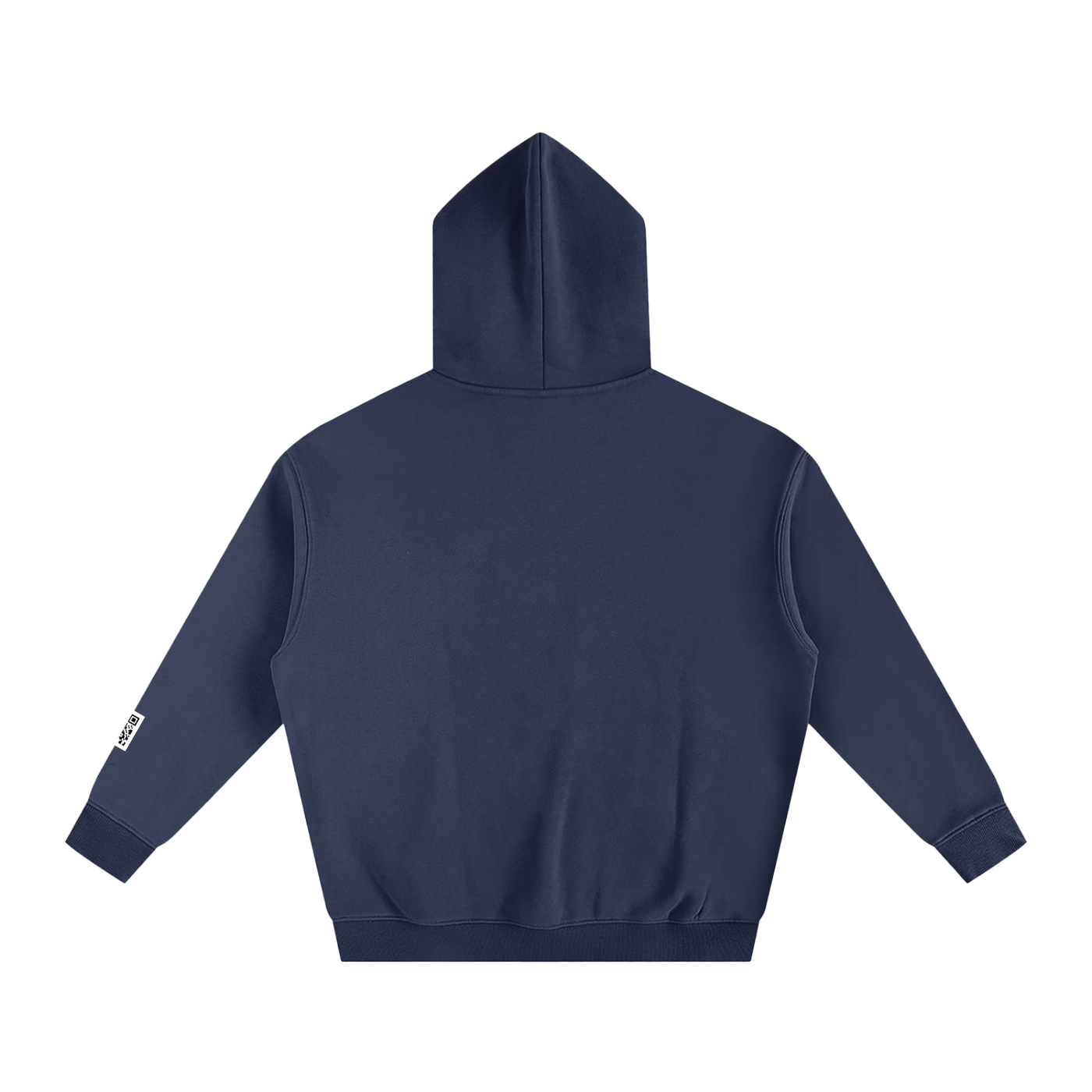 ‘H-worthy’ Oversize Fleeced Hoodie