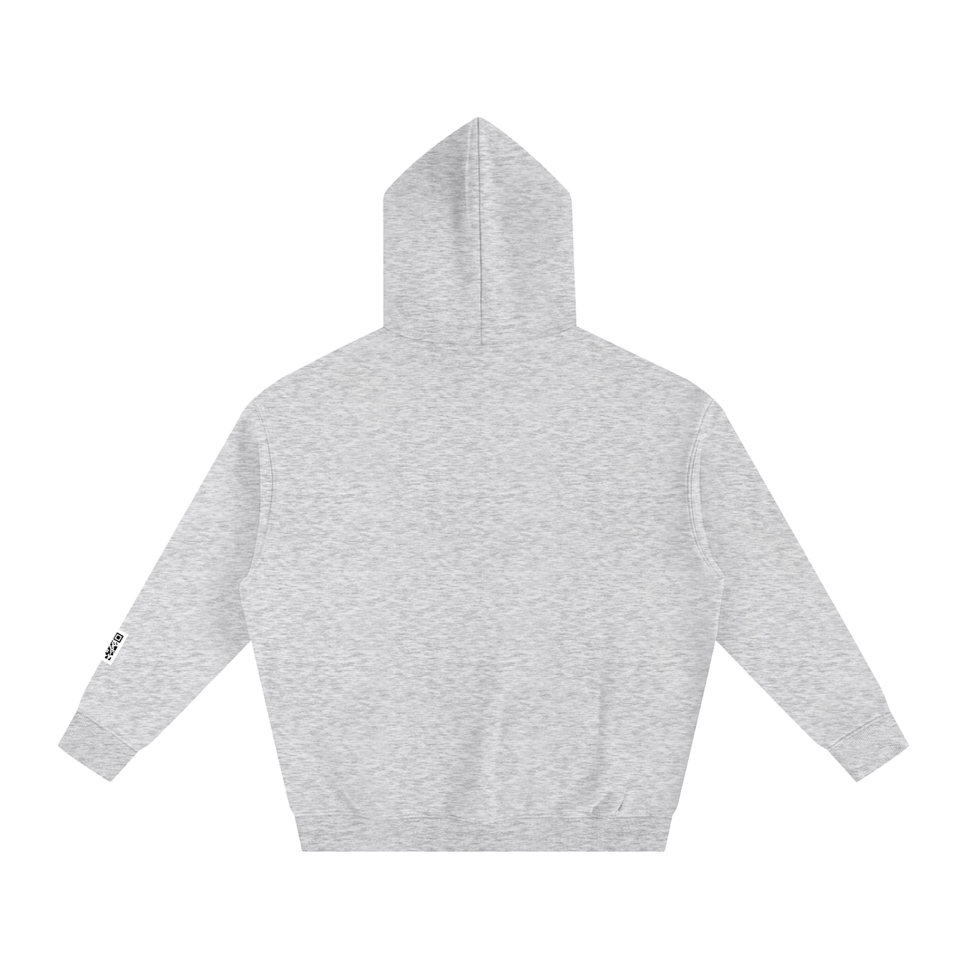 ‘H-worthy’ Oversize Fleeced Hoodie