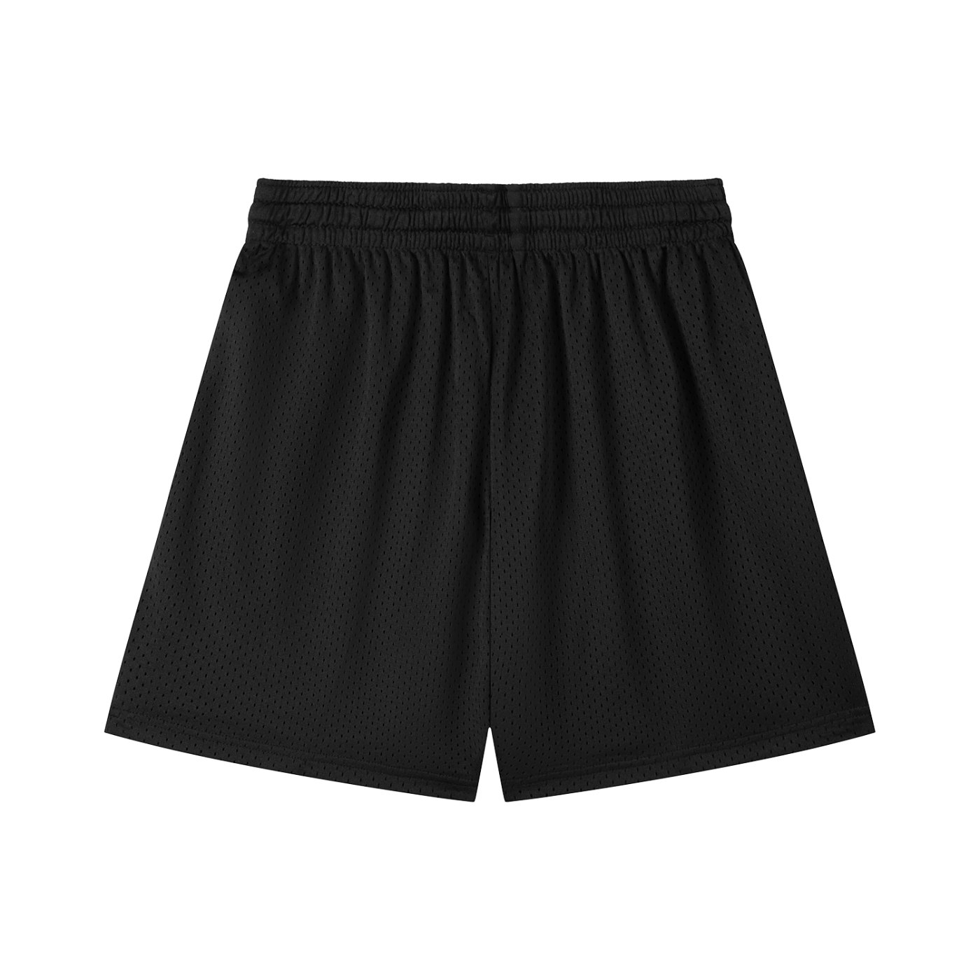 “No Worries” Mesh Drawstring Shorts