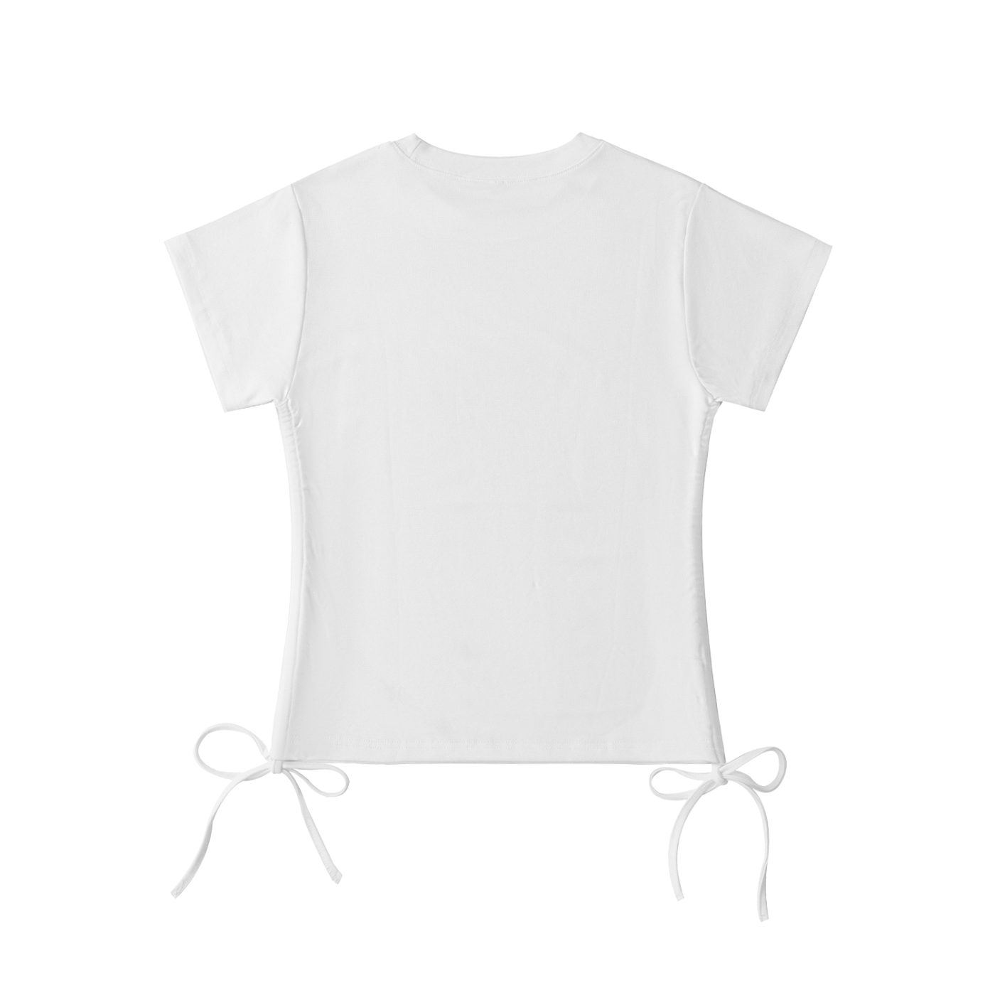“No Worries” Essential Drawstring T-Shirt