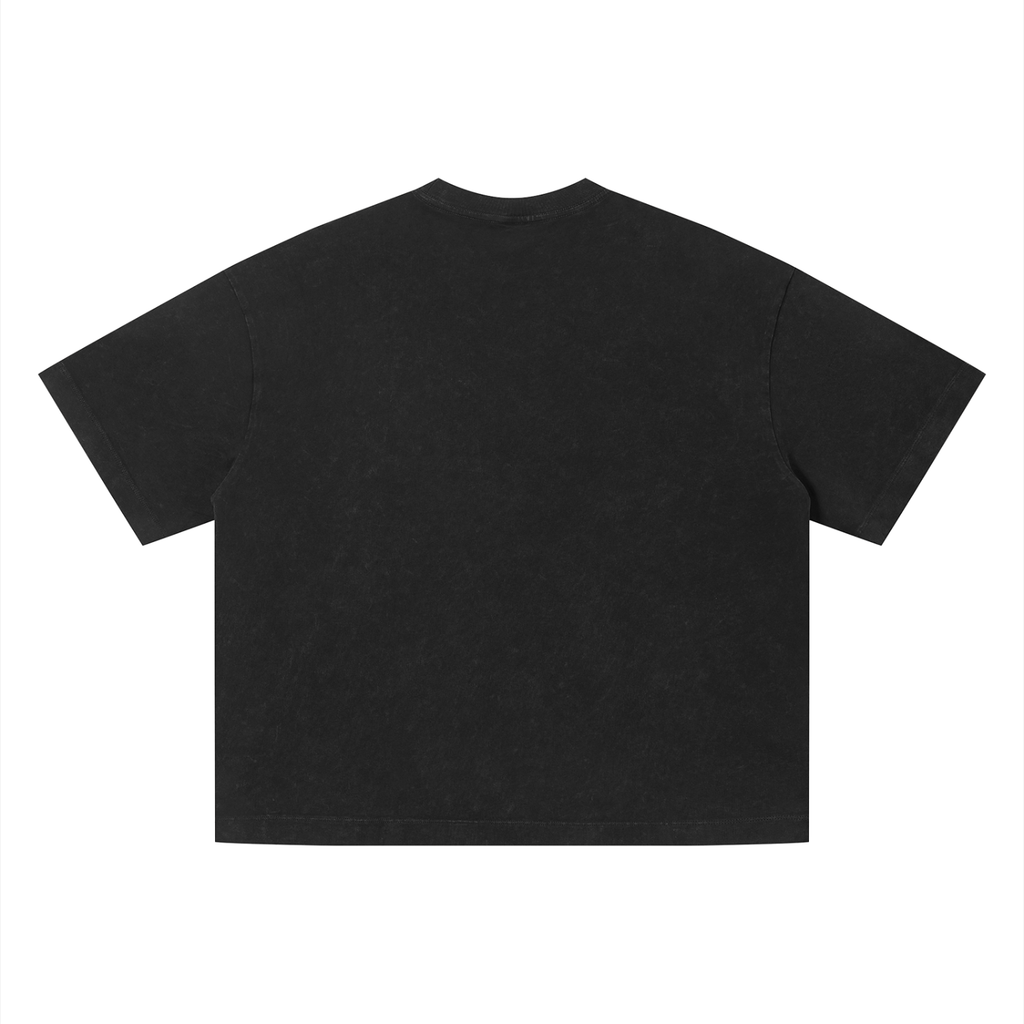 “No Worries” Vintage Wash Boxy T-Shirt