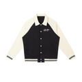 ‘H-worthy’ raglan sleeve Baseball Jacket