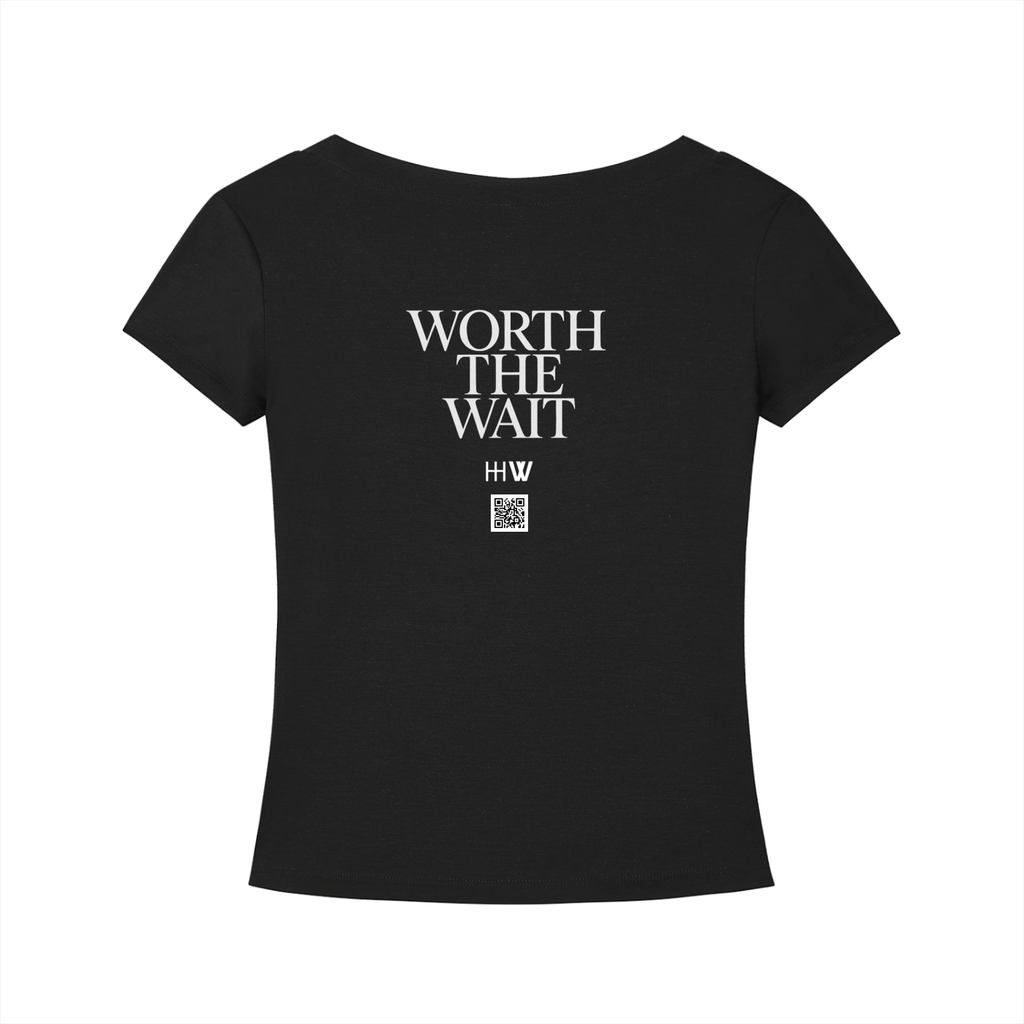 ‘H-worthy’ Slim Fit V-Neck T-Shirt