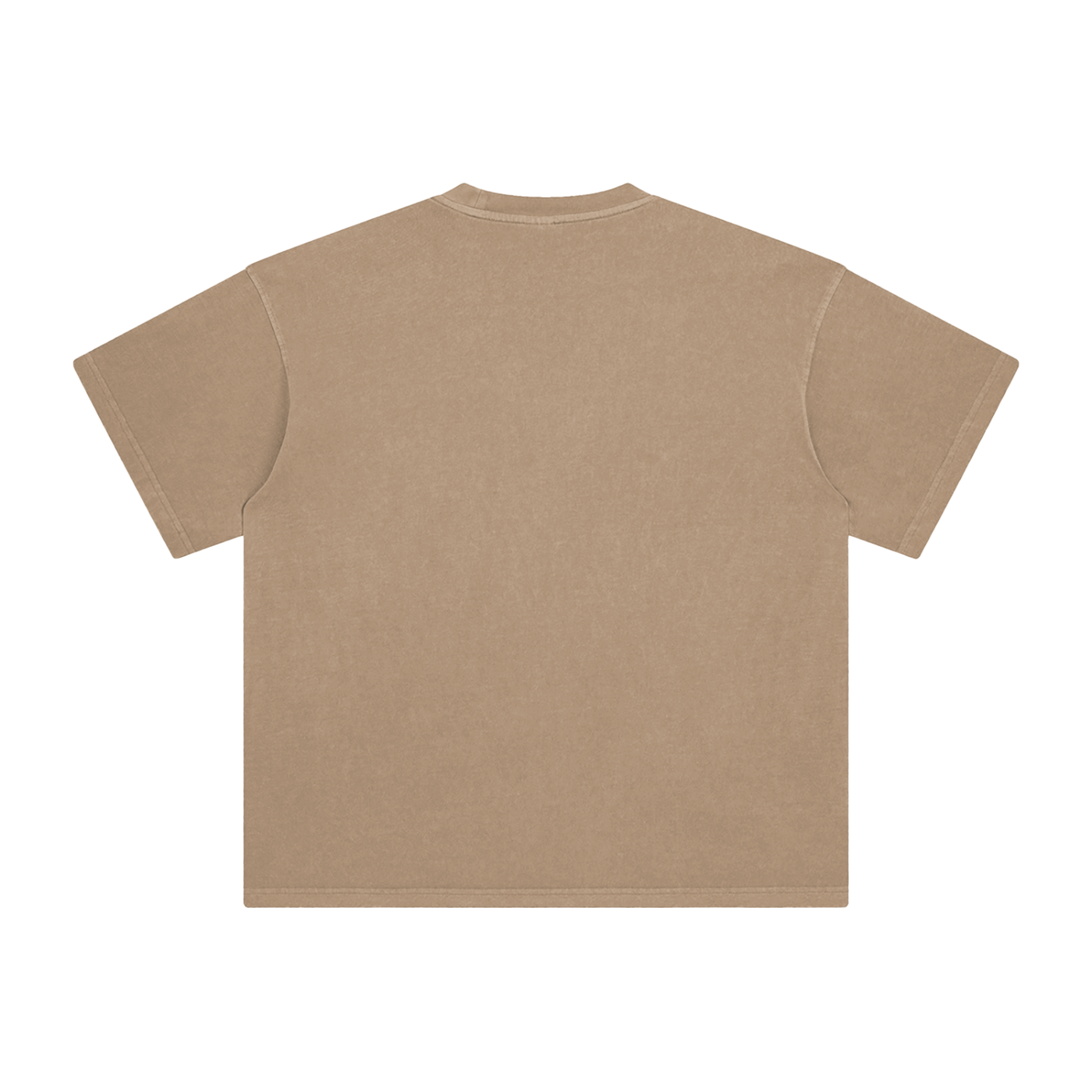 “No Worries” Enzyme Washed T-Shirt