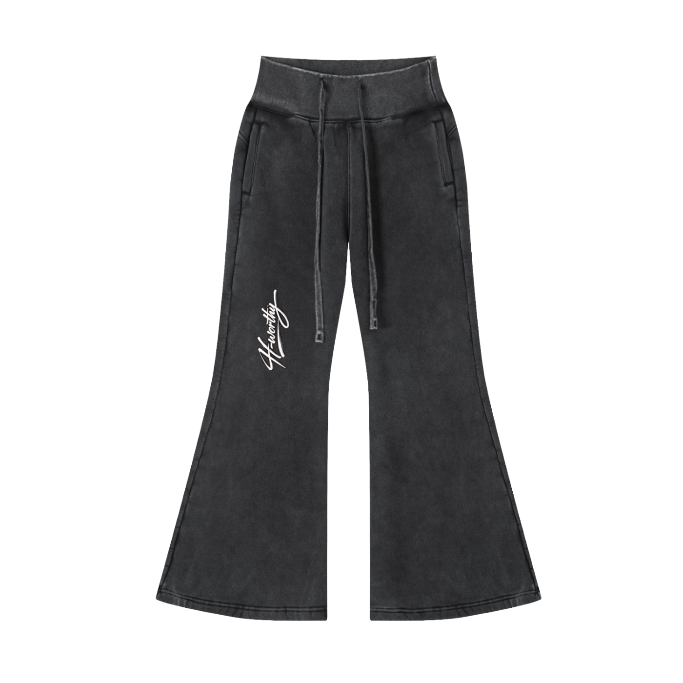 ‘H-worthy’ Vintage Flared Fleece Pants