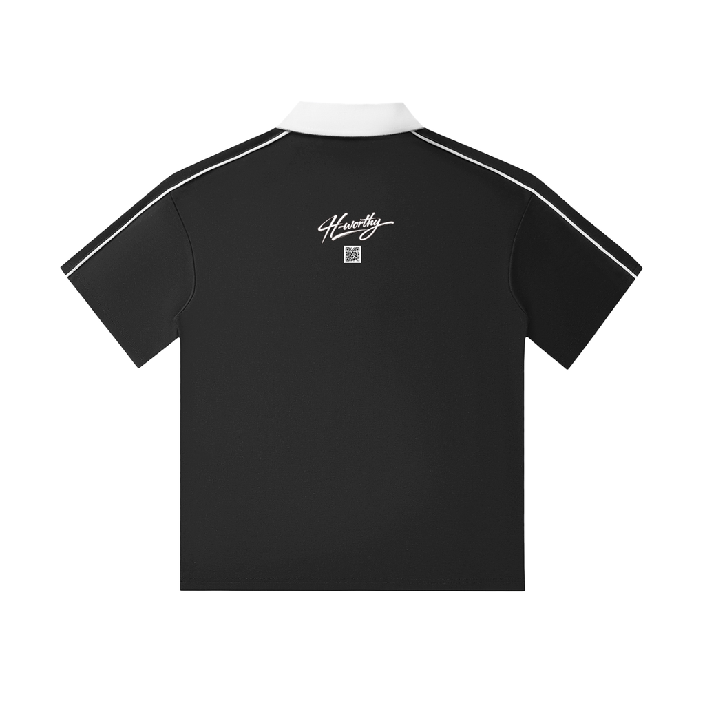 ‘HW’ Short-Sleeve Polo Shirt