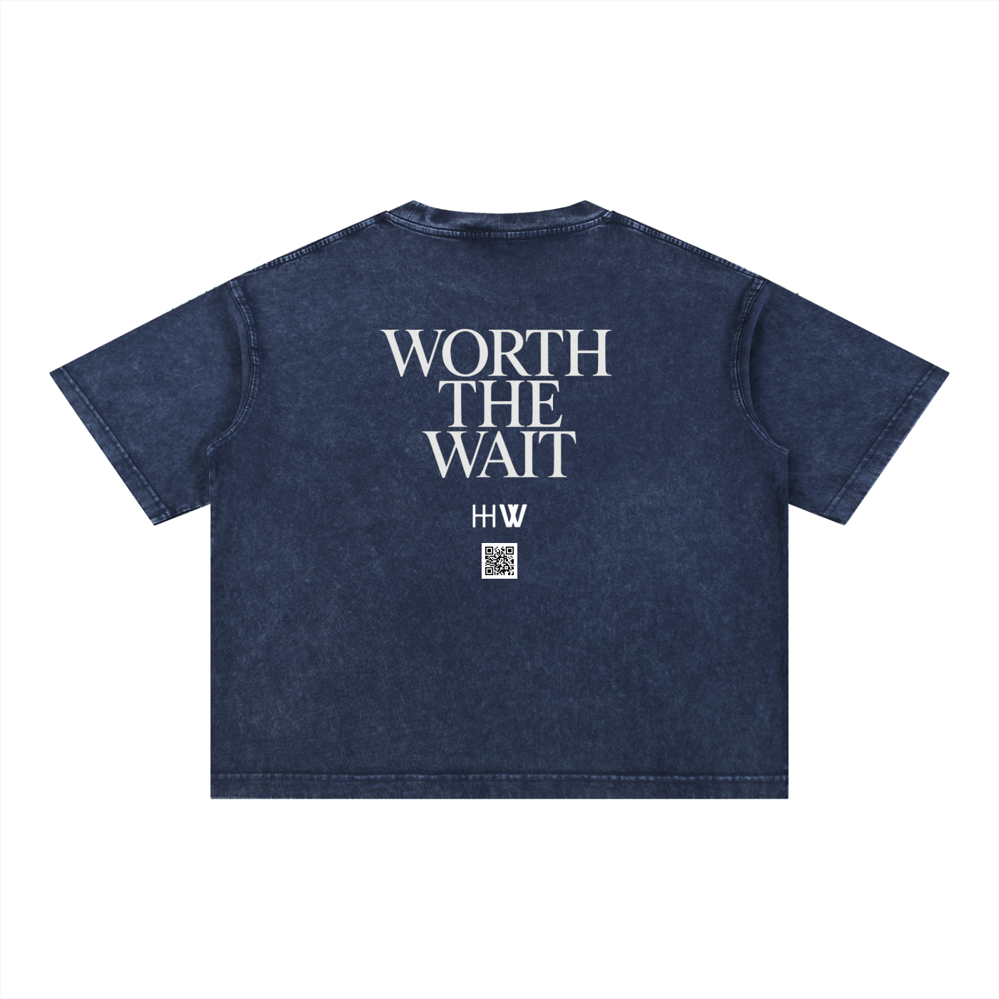 ‘H-worthy’ Mineral Wash Cotton T-Shirt
