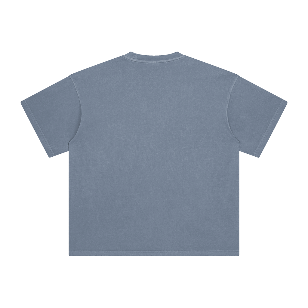 “No Worries” Enzyme Washed T-Shirt