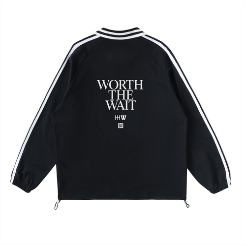 ‘H-worthy’ Lapel Collar Sweatshirt