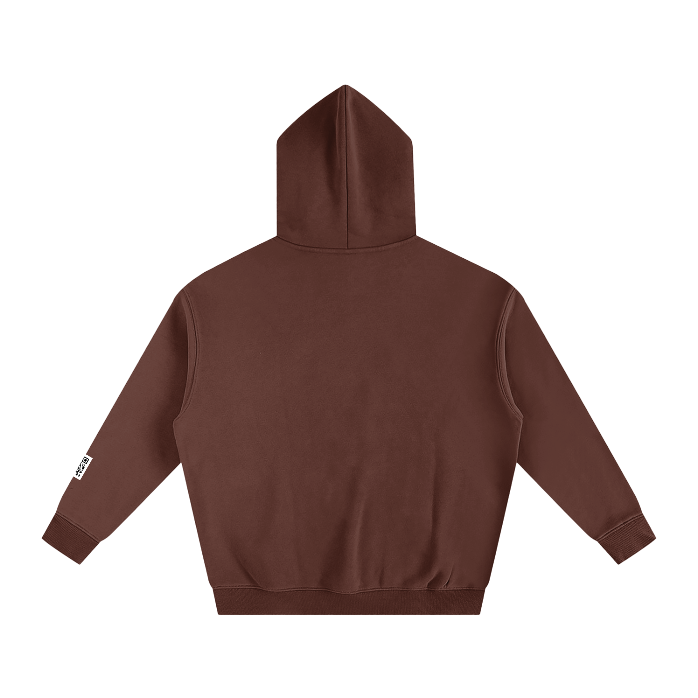 ‘H-worthy’ Oversize Fleeced Hoodie