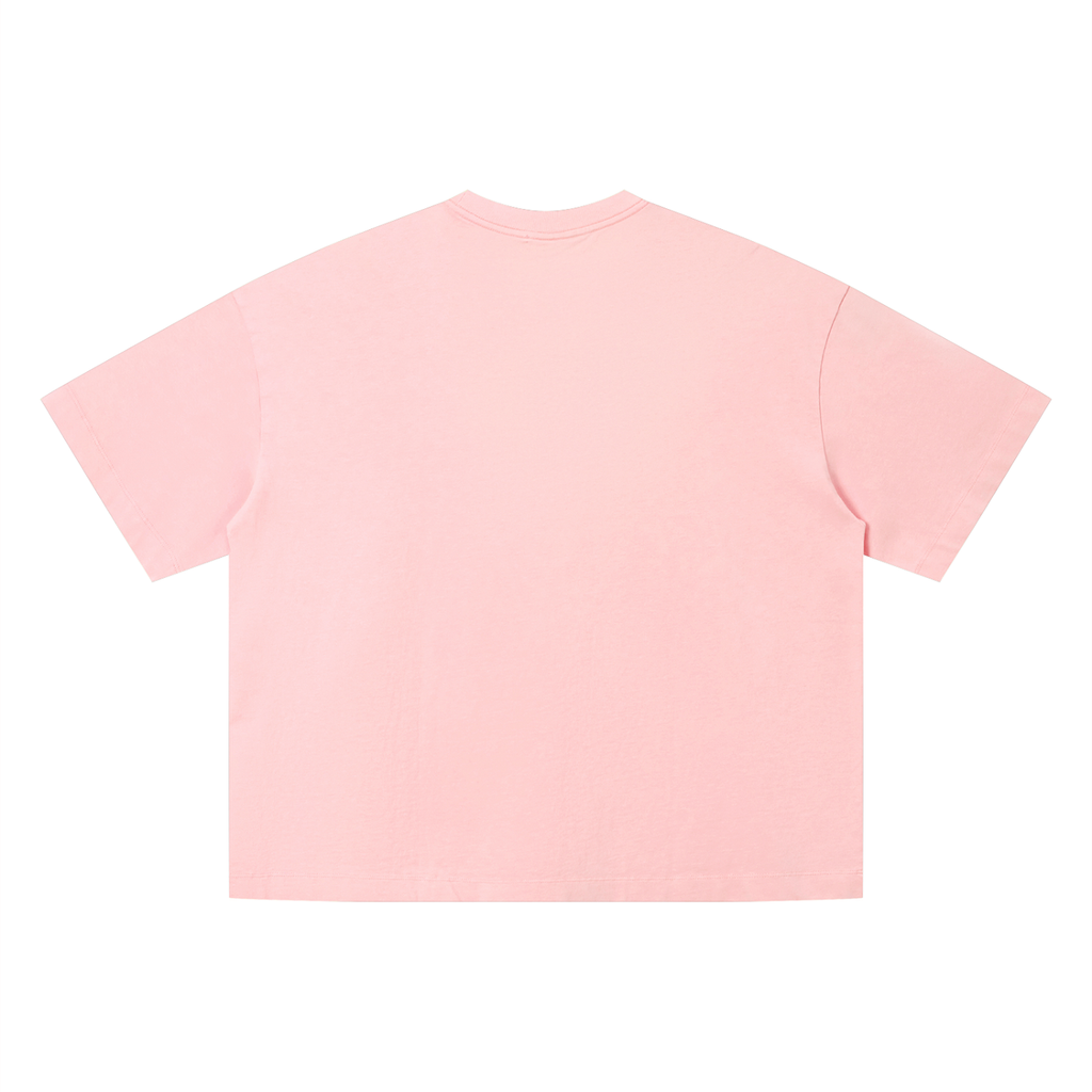 “No Worries” Vintage Wash Boxy T-Shirt