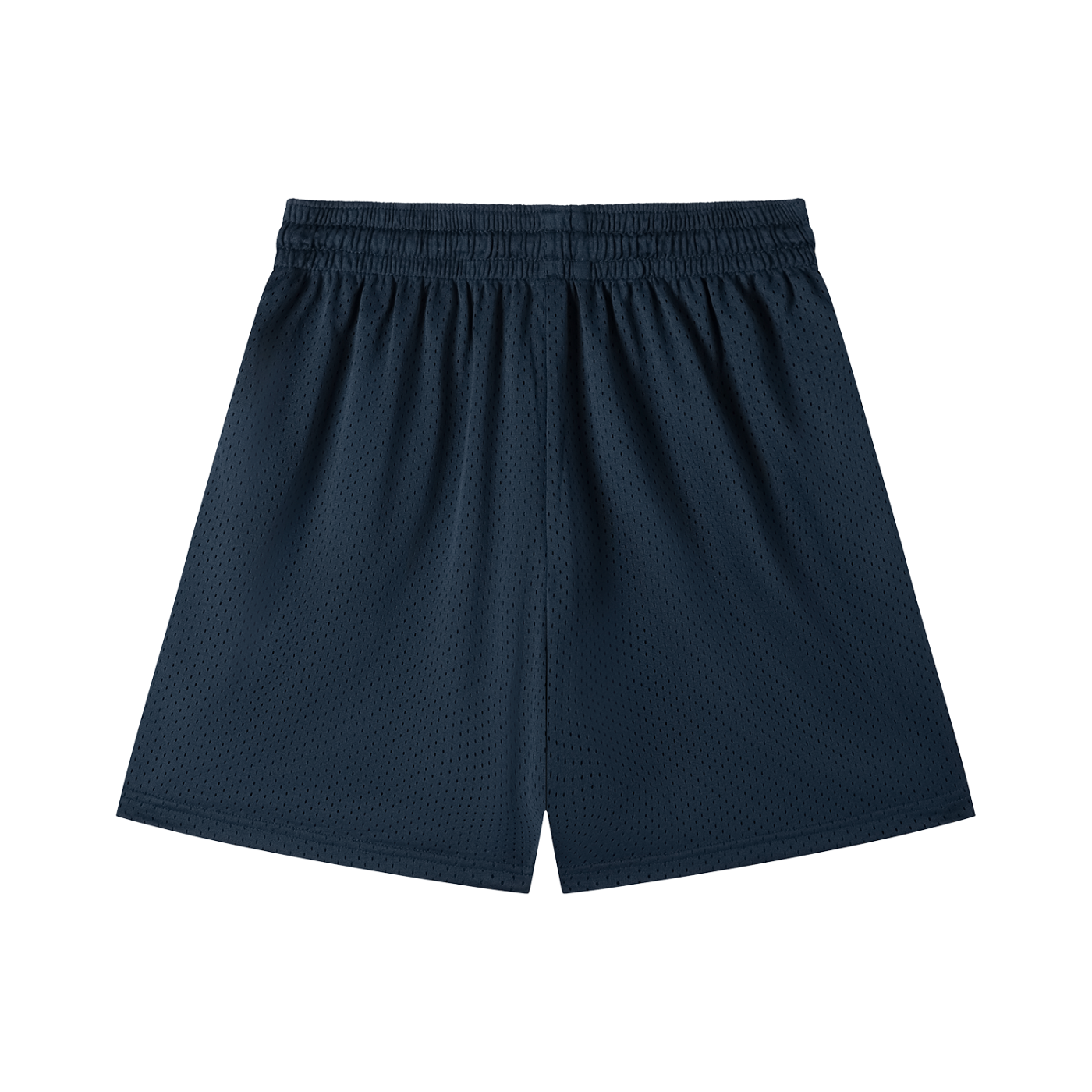 “No Worries” Mesh Drawstring Shorts