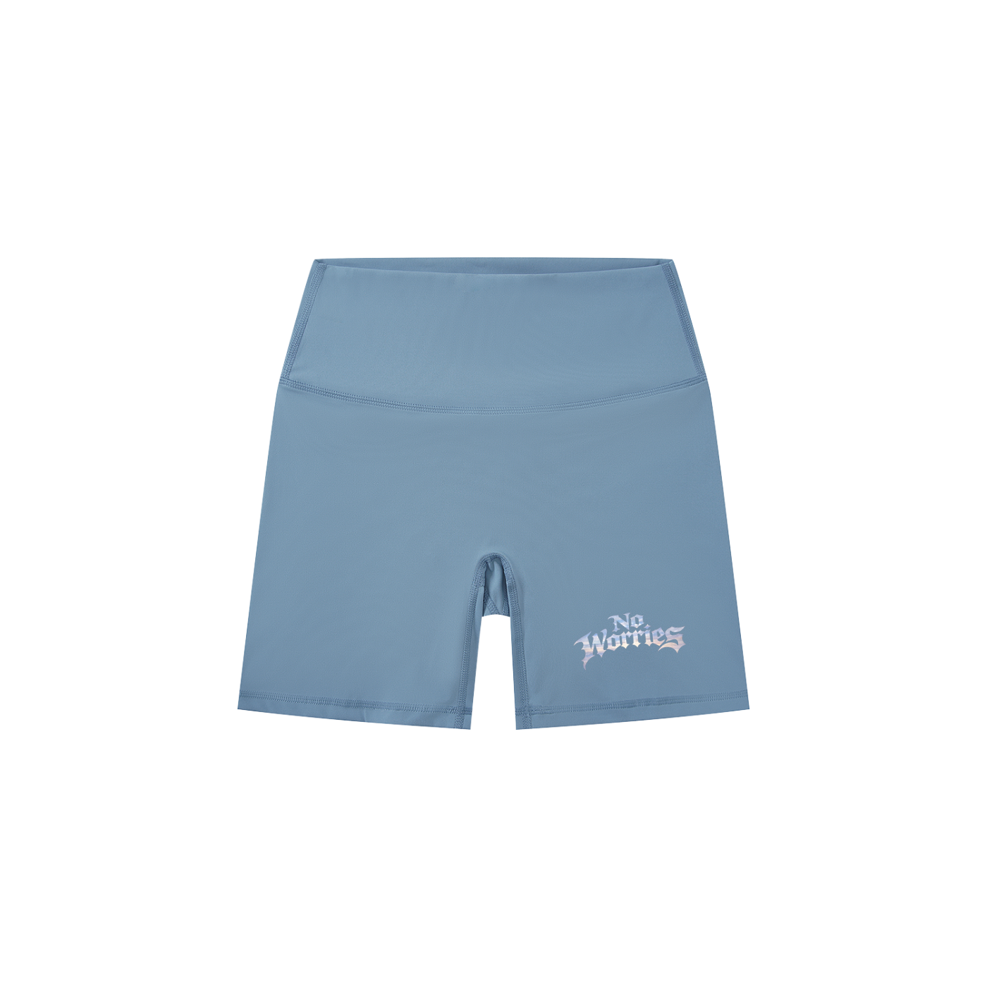 “No Worries” Women's High-Waisted Shorts