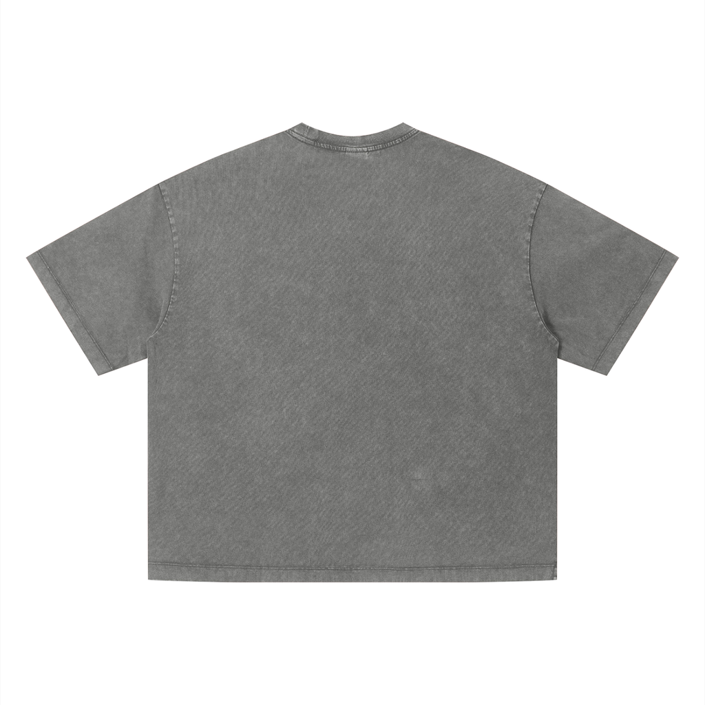 “No Worries” Vintage Wash Boxy T-Shirt