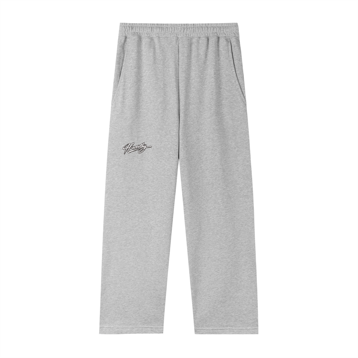 ‘H-worthy’ Straight-Leg Sweatpants