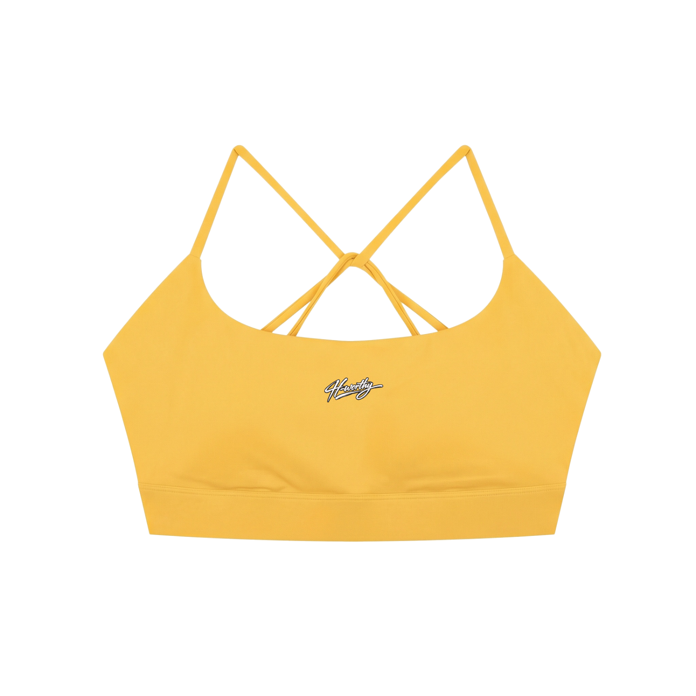 ‘H-worthy’ Criss Cross Yoga Sports Bra