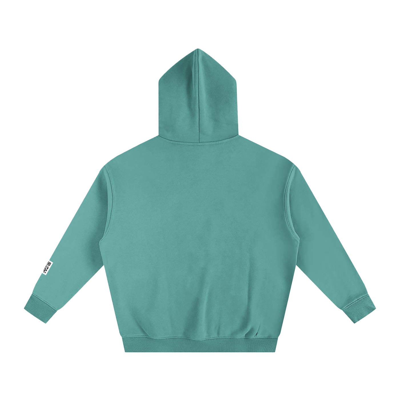‘H-worthy’ Oversize Fleeced Hoodie
