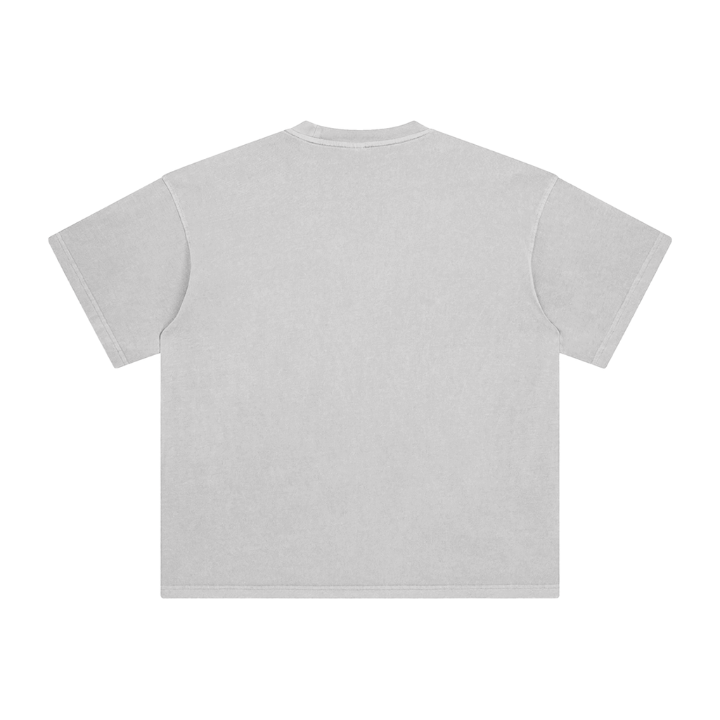 “No Worries” Enzyme Washed T-Shirt