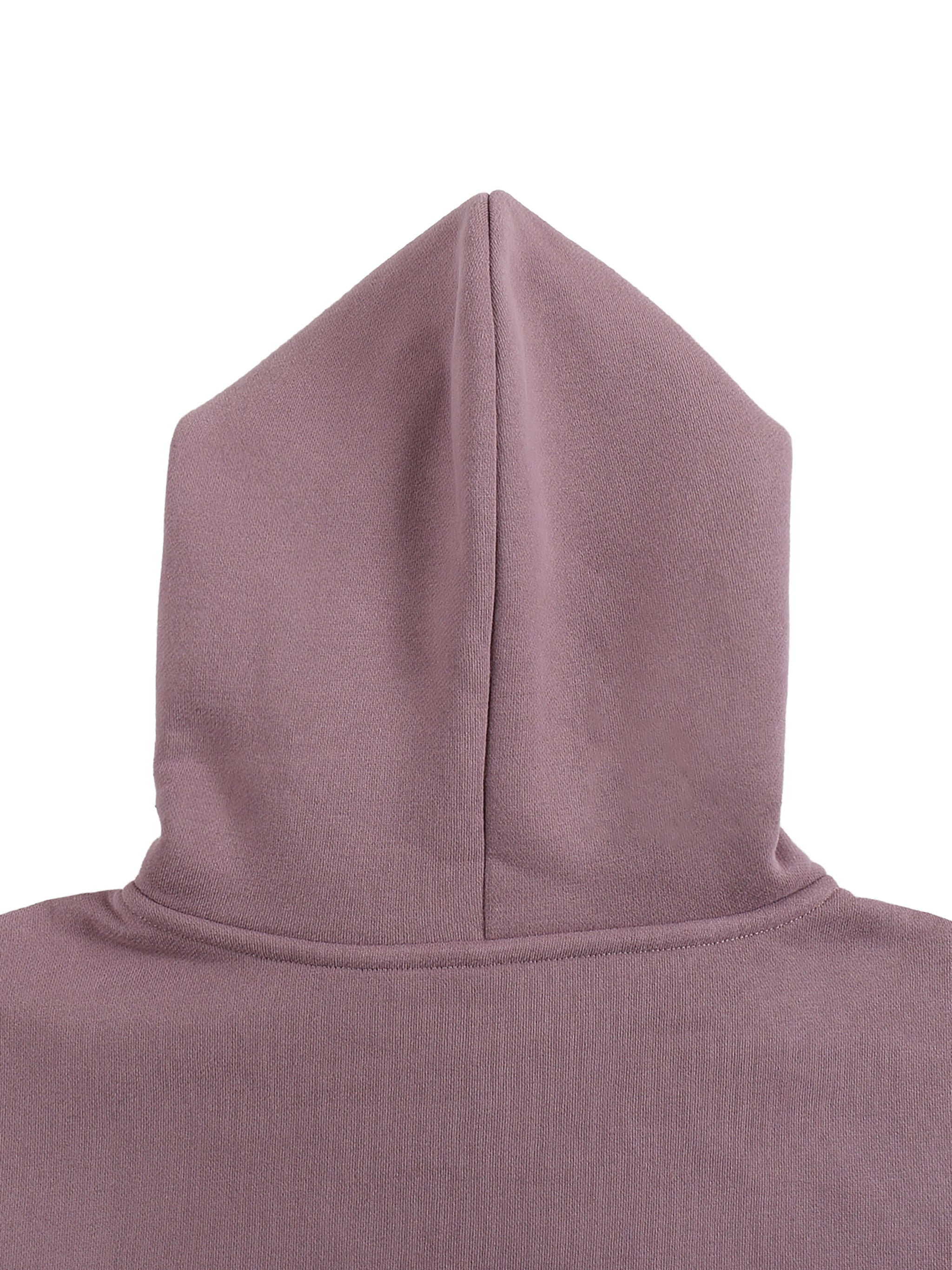 ‘H-worthy’ Oversize Fleeced Hoodie