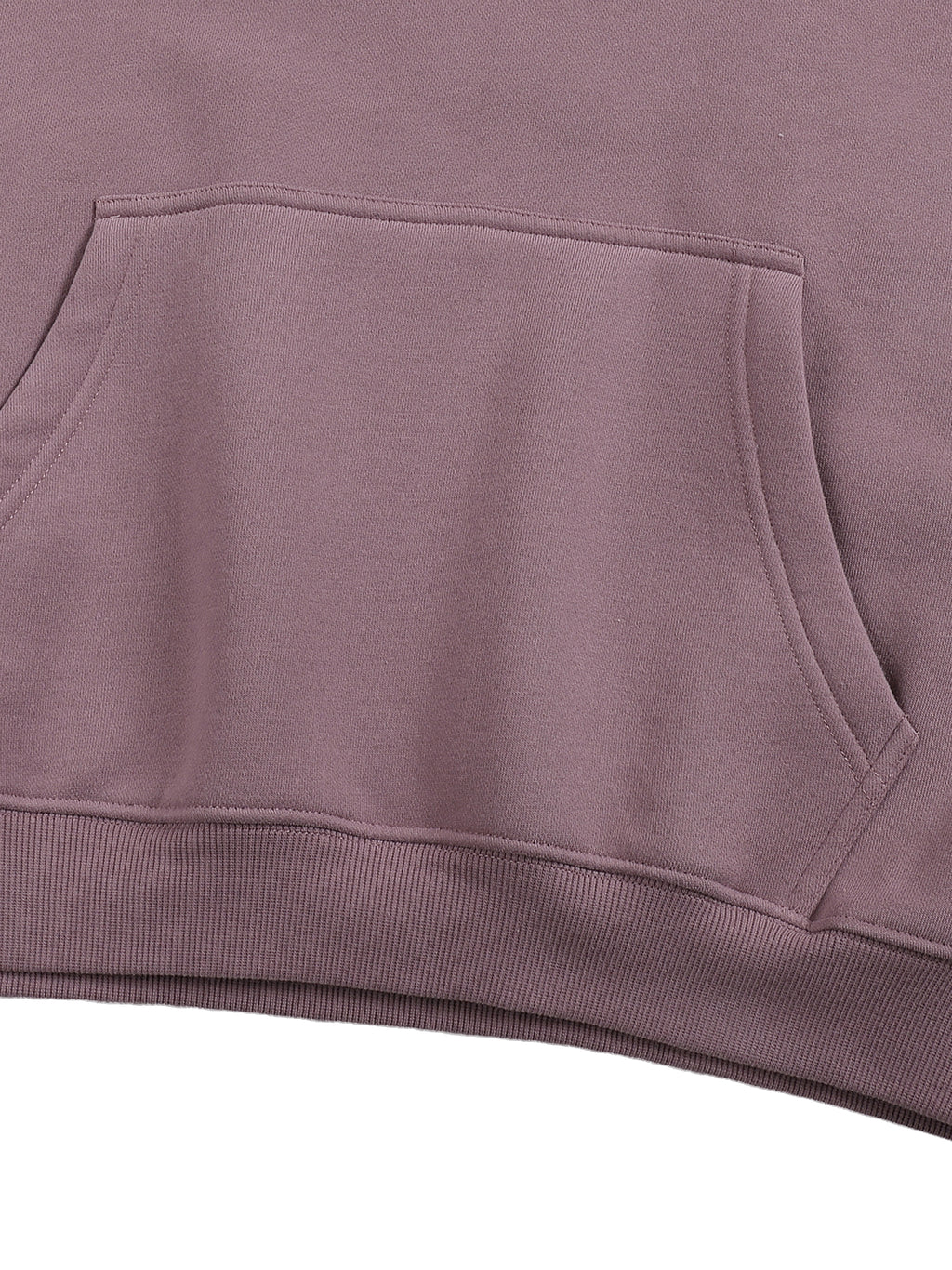 ‘H-worthy’ Oversize Fleeced Hoodie