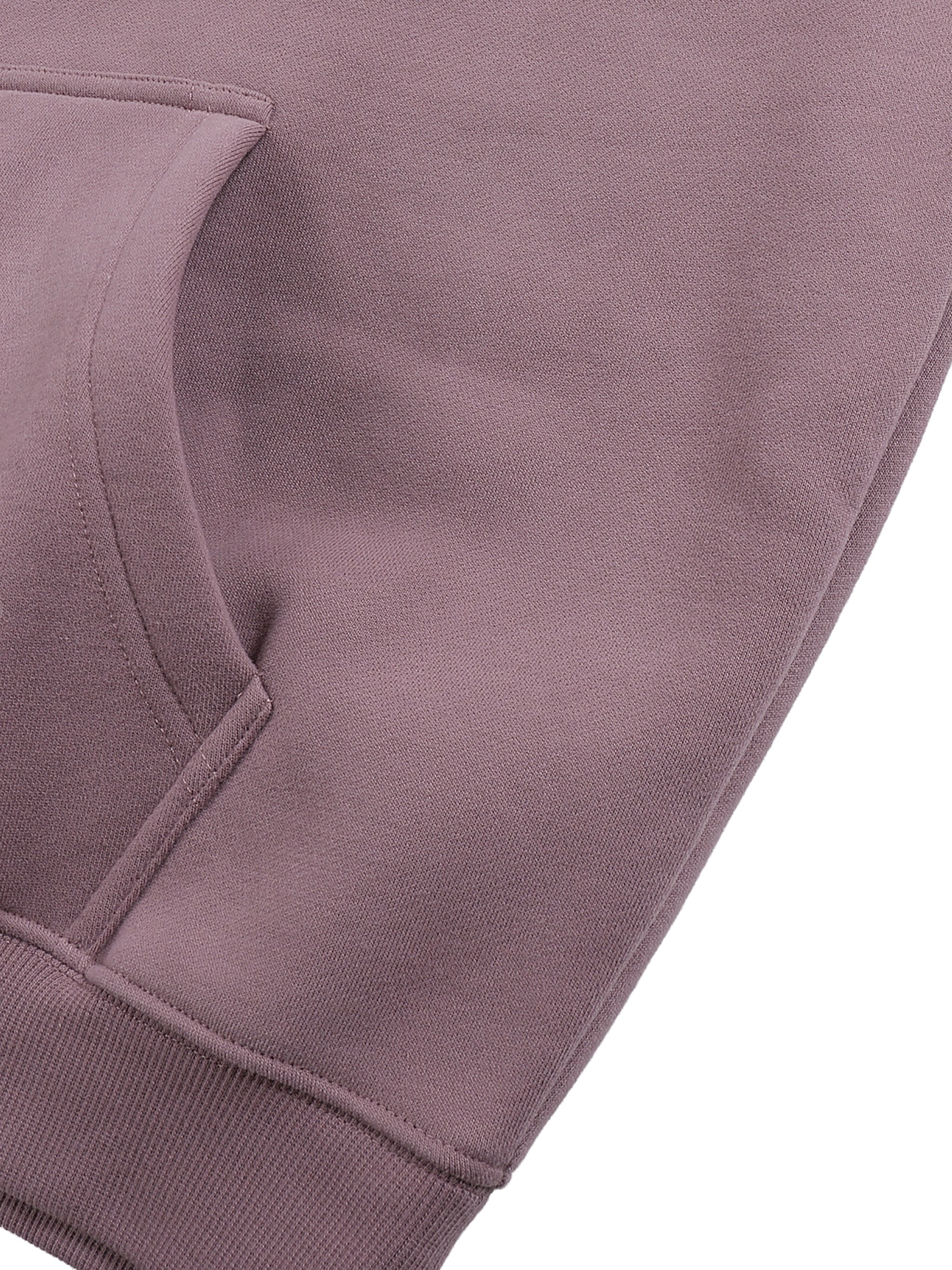 ‘H-worthy’ Oversize Fleeced Hoodie