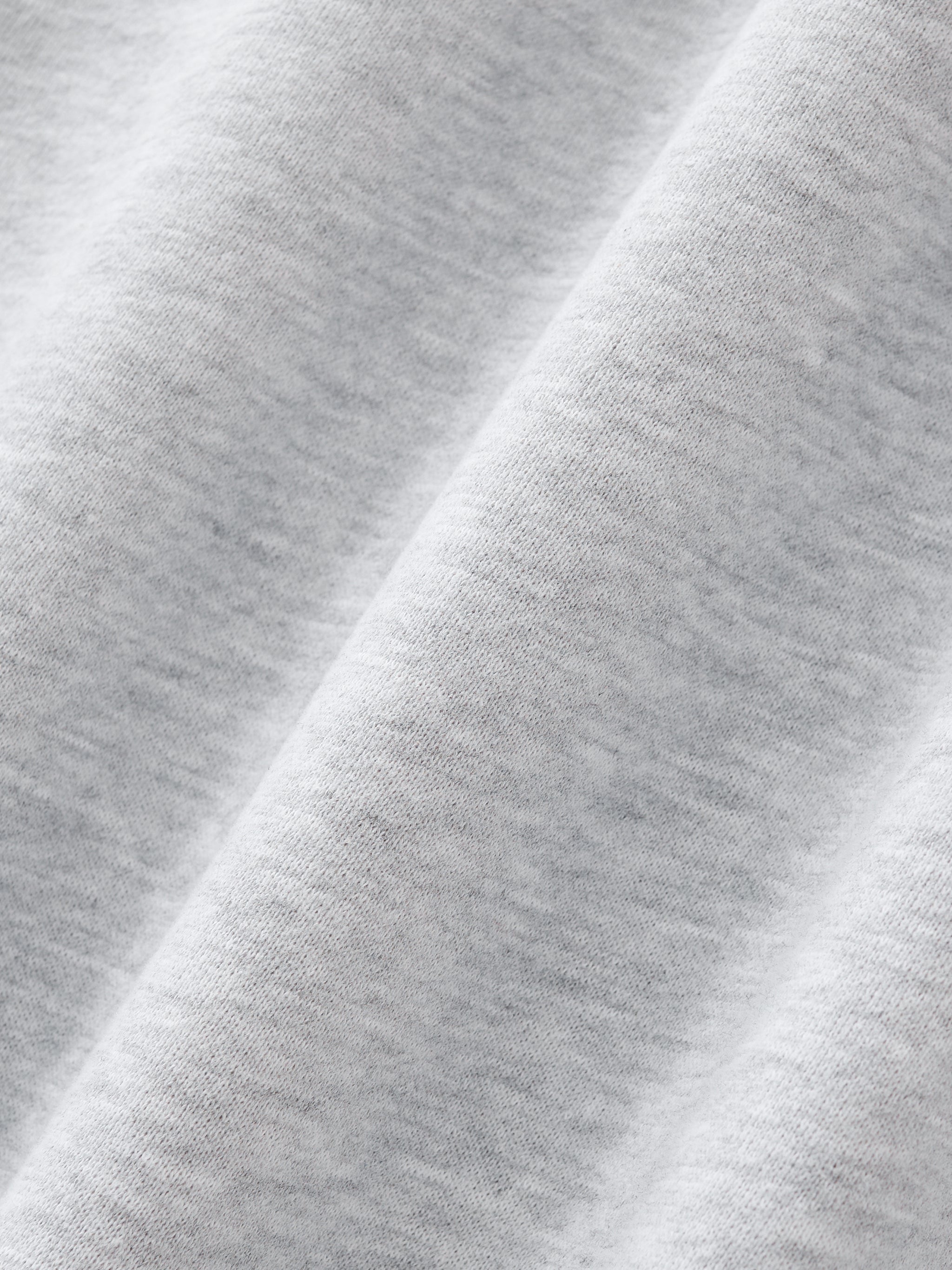 ‘HW’ Contrast-Stitched Fleece Zip Hoodie
