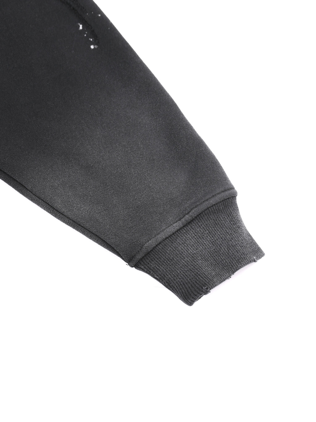 ‘H-worthy’ Vintage Frayed Fleece Hoodie
