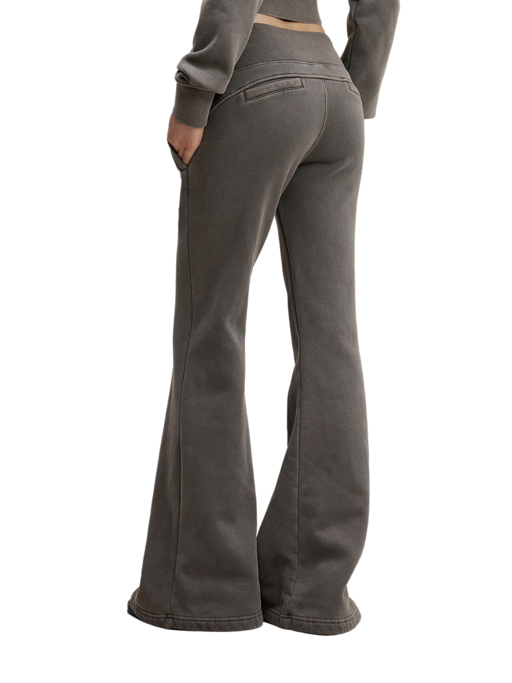 ‘H-worthy’ Vintage Flared Fleece Pants