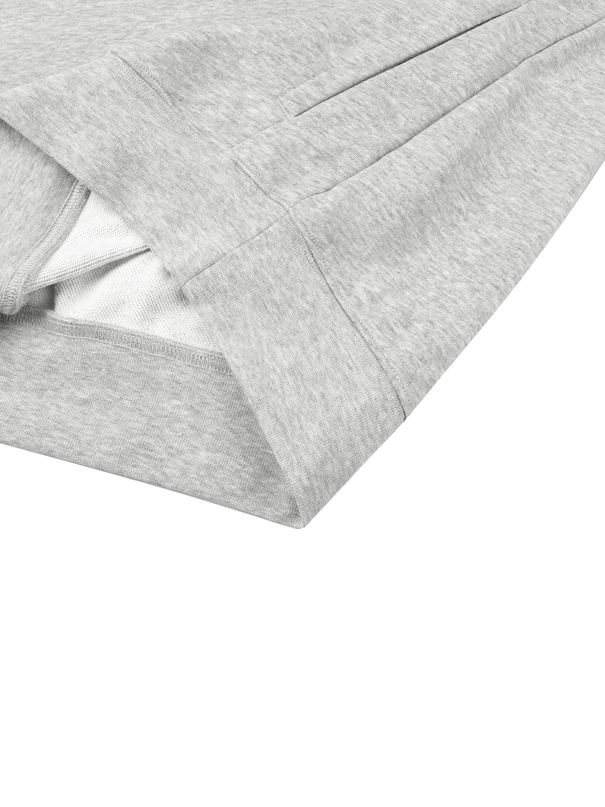 ‘HW’ Quarter-Zip Drop Shoulder Sweatshirt
